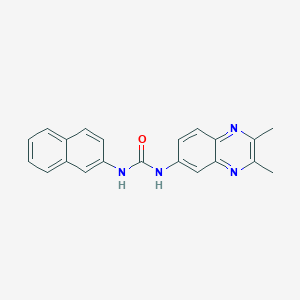 N-(2,3-dimethyl-6-quinoxalinyl)-N'-2-naphthylurea