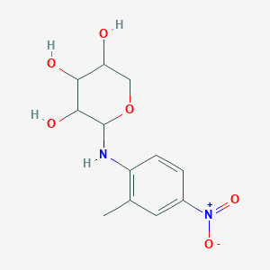molecular formula C12H16N2O6 B5136666 N-(2-methyl-4-nitrophenyl)-beta-D-xylopyranosylamine 