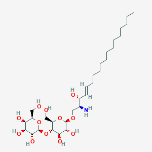 molecular formula C₃₀H₅₇NO₁₂ B051368 Lactosylsphingosine CAS No. 109785-20-8