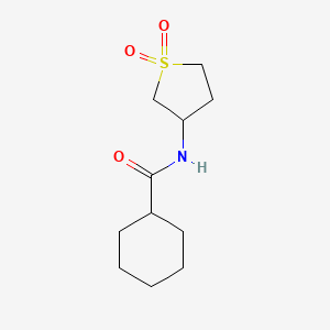 molecular formula C11H19NO3S B5136803 N-(1,1-dioxidotetrahydro-3-thienyl)cyclohexanecarboxamide 