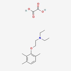 molecular formula C17H27NO5 B5137071 N,N-diethyl-2-(2,3,6-trimethylphenoxy)ethanamine oxalate 