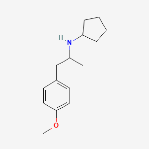 molecular formula C15H23NO B5137876 N-[2-(4-methoxyphenyl)-1-methylethyl]cyclopentanamine 