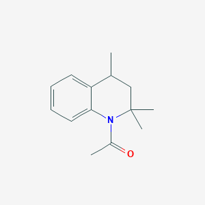 molecular formula C14H19NO B5138294 1-acetyl-2,2,4-trimethyl-1,2,3,4-tetrahydroquinoline CAS No. 4497-59-0