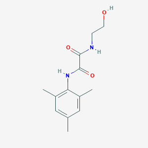 molecular formula C13H18N2O3 B5138975 N-(2-hydroxyethyl)-N'-mesitylethanediamide 