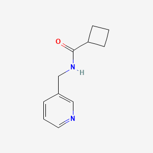 molecular formula C11H14N2O B5139256 N-(3-pyridinylmethyl)cyclobutanecarboxamide 