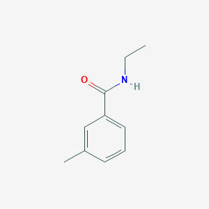 molecular formula C10H13NO B051393 苯甲酰胺，N-乙基-3-甲基- CAS No. 26819-07-8