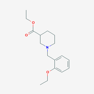 molecular formula C17H25NO3 B5139706 ethyl 1-(2-ethoxybenzyl)-3-piperidinecarboxylate 