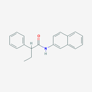 molecular formula C20H19NO B5139805 N-2-naphthyl-2-phenylbutanamide 