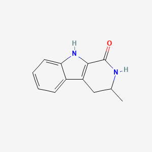 molecular formula C12H12N2O B5139917 3-methyl-2,3,4,9-tetrahydro-1H-beta-carbolin-1-one 