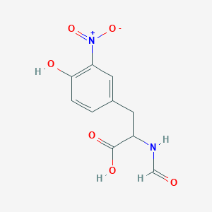molecular formula C10H10N2O6 B5140763 N-formyl-3-nitrotyrosine 