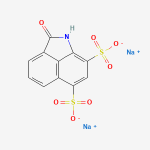 molecular formula C11H5NNa2O7S2 B5140861 disodium 2-oxo-1,2-dihydrobenzo[cd]indole-6,8-disulfonate 