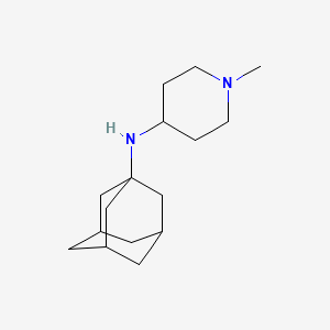 molecular formula C16H28N2 B5141123 N-1-adamantyl-1-methyl-4-piperidinamine 