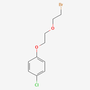 molecular formula C10H12BrClO2 B5141143 1-[2-(2-bromoethoxy)ethoxy]-4-chlorobenzene 