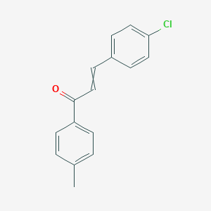 molecular formula C16H13ClO B514131 4-氯-4'-甲基查耳酮 CAS No. 37620-37-4