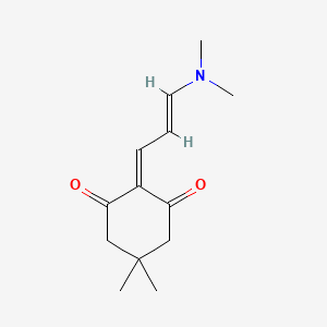 molecular formula C13H19NO2 B5141967 2-[3-(dimethylamino)-2-propen-1-ylidene]-5,5-dimethyl-1,3-cyclohexanedione 