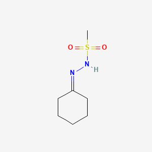 molecular formula C7H14N2O2S B5142132 N'-cyclohexylidenemethanesulfonohydrazide 
