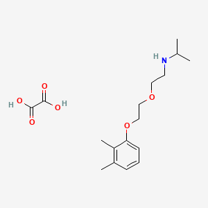 molecular formula C17H27NO6 B5142467 N-{2-[2-(2,3-dimethylphenoxy)ethoxy]ethyl}-2-propanamine oxalate 