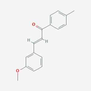molecular formula C17H16O2 B514251 3-Methoxy-4'-methylchalcone CAS No. 155269-26-4