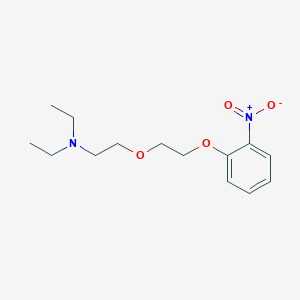 N,N-diethyl-2-[2-(2-nitrophenoxy)ethoxy]ethanamine