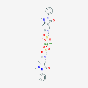 molecular formula C₂₆H₃₂MgN₆O₈S₂ B051434 间苯三酚镁 CAS No. 63372-86-1