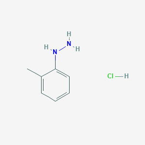molecular formula C7H11ClN2 B051442 邻甲苯肼盐酸盐 CAS No. 635-26-7