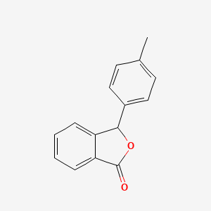 molecular formula C15H12O2 B5144247 3-(4-methylphenyl)-2-benzofuran-1(3H)-one CAS No. 21615-75-8