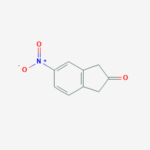 molecular formula C9H7NO3 B051443 5-硝基-2-茚酮 CAS No. 116530-60-0