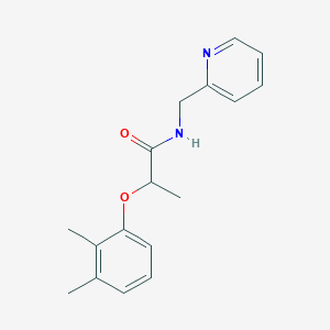 molecular formula C17H20N2O2 B5144851 2-(2,3-dimethylphenoxy)-N-(2-pyridinylmethyl)propanamide 