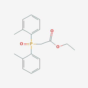 ethyl [bis(2-methylphenyl)phosphoryl]acetate