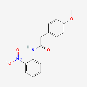 2-(4-methoxyphenyl)-N-(2-nitrophenyl)acetamide