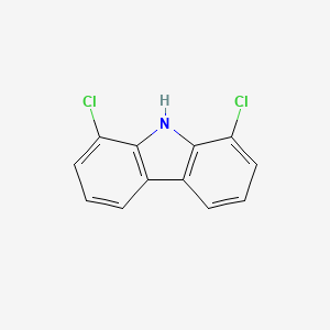 molecular formula C12H7Cl2N B5145758 1,8-dichloro-9H-carbazole 