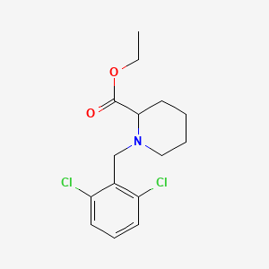molecular formula C15H19Cl2NO2 B5145878 ethyl 1-(2,6-dichlorobenzyl)-2-piperidinecarboxylate 