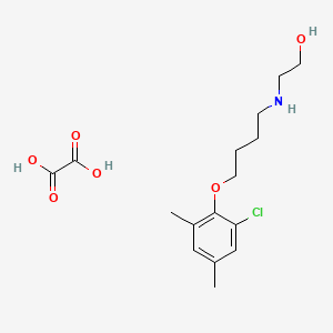 2-{[4-(2-chloro-4,6-dimethylphenoxy)butyl]amino}ethanol ethanedioate (salt)