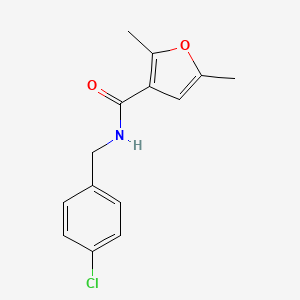 N-(4-chlorobenzyl)-2,5-dimethyl-3-furamide
