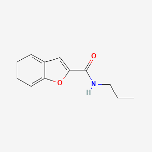 molecular formula C12H13NO2 B5146228 N-propyl-1-benzofuran-2-carboxamide CAS No. 24282-71-1