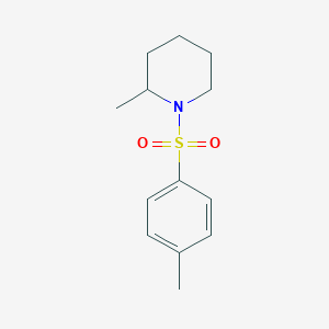 molecular formula C13H19NO2S B5146288 2-methyl-1-[(4-methylphenyl)sulfonyl]piperidine 