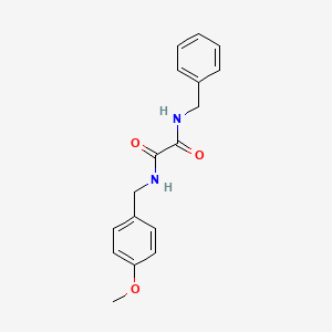 N-benzyl-N'-(4-methoxybenzyl)ethanediamide