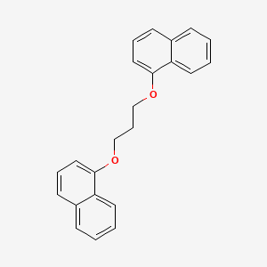 molecular formula C23H20O2 B5146728 1,1'-[1,3-propanediylbis(oxy)]dinaphthalene CAS No. 3722-81-4