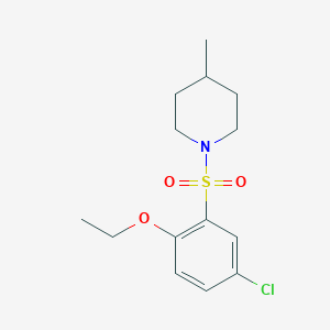 1-[(5-Chloro-2-ethoxyphenyl)sulfonyl]-4-methylpiperidine