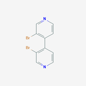 molecular formula C10H6Br2N2 B514718 3-Bromo-4-(3-bromopyridin-4-yl)pyridine CAS No. 69112-08-9