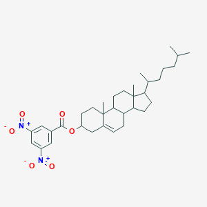 molecular formula C34H48N2O6 B514725 Cholest-5-en-3-yl 3,5-dinitrobenzoate CAS No. 25279-63-4