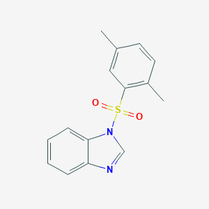molecular formula C15H14N2O2S B514728 1-(2,5-Dimethylphenyl)sulfonylbenzimidazole CAS No. 311794-55-5