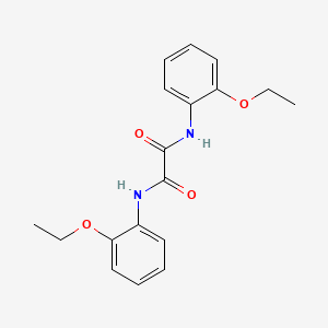 molecular formula C18H20N2O4 B5147319 N,N'-bis(2-ethoxyphenyl)ethanediamide 