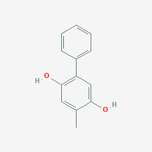 B051476 4-Methylbiphenyl-2,5-diol CAS No. 123830-00-2
