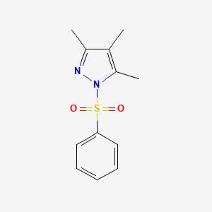 3,4,5-trimethyl-1-(phenylsulfonyl)-1H-pyrazole