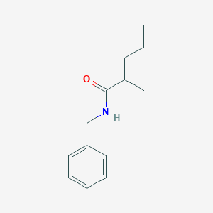 molecular formula C13H19NO B5147999 N-benzyl-2-methylpentanamide 