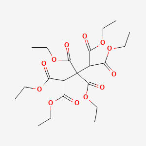 molecular formula C21H32O12 B5148109 hexaethyl 1,1,2,2,3,3-propanehexacarboxylate CAS No. 5435-96-1