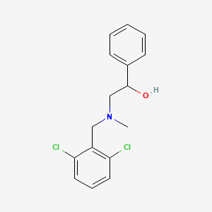 2-[(2,6-dichlorobenzyl)(methyl)amino]-1-phenylethanol