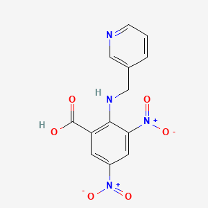 3,5-dinitro-2-[(3-pyridinylmethyl)amino]benzoic acid