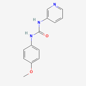 N-(4-methoxyphenyl)-N'-3-pyridinylurea